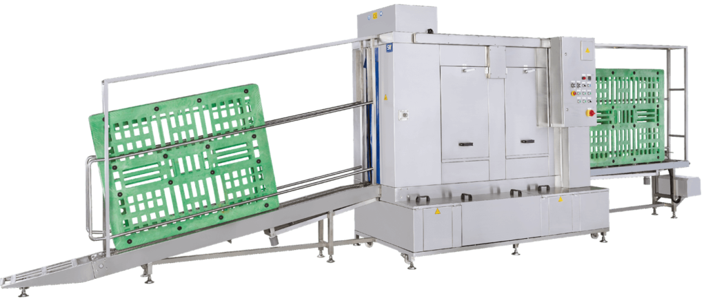 Autopropack Systems Corp. | SYY-273P6BL Vertical Pallet Washer
