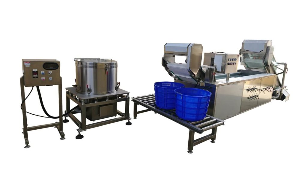 Autopropack Systems Corp. | WA-306 Vegetable Washer with Centrifugal Dryer